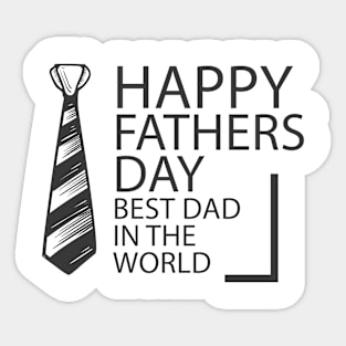 Happy fathers Sticker